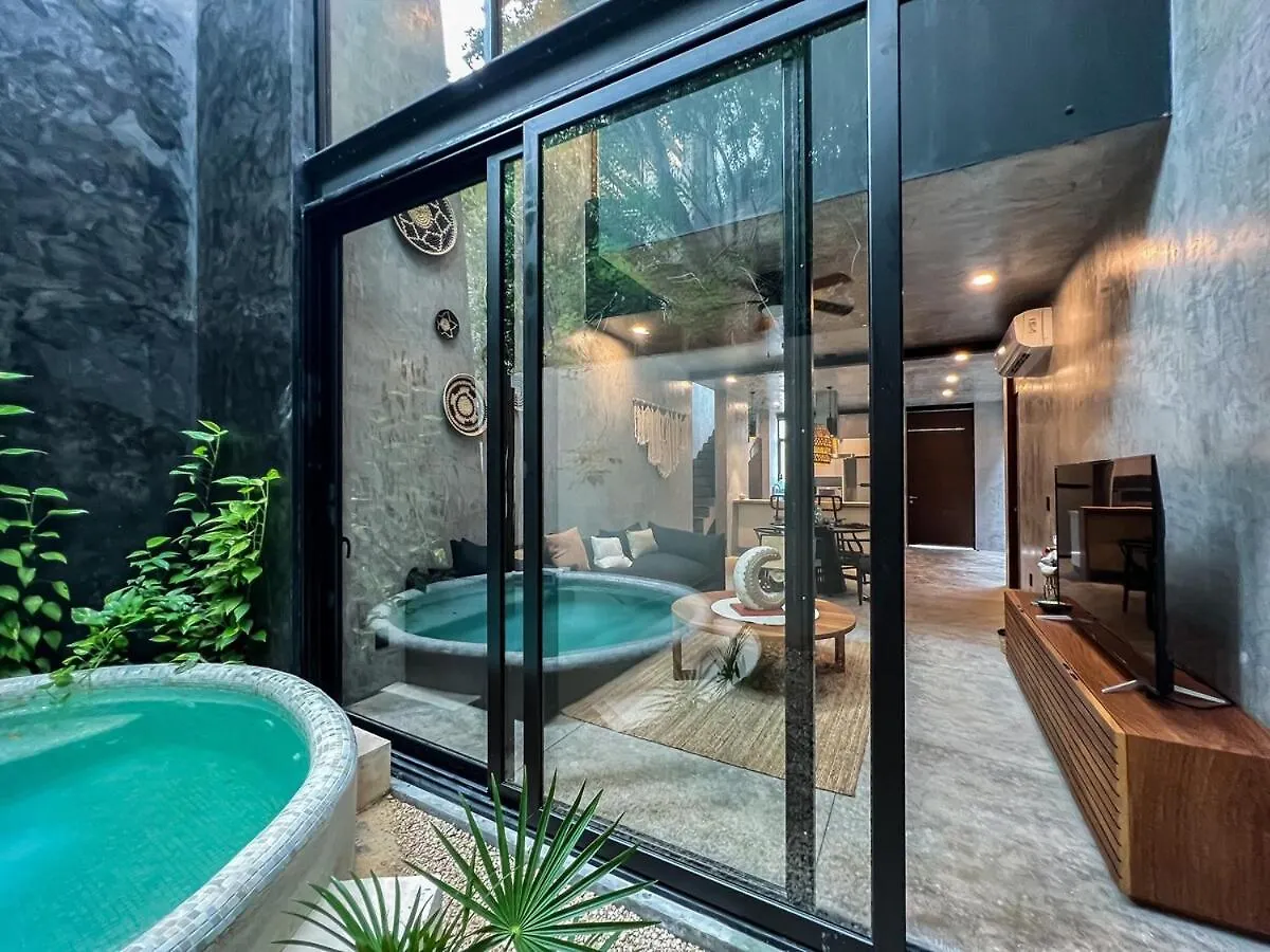 Beautiful House With Private Pool In Aldea Zama Villa Tulum